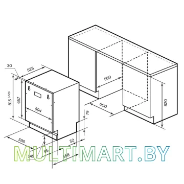 Посудомоечная машина LEX PM 6063 A картинка 7